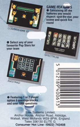 Mike Read's Pop Quiz (1989)(Elite Systems)[cr GPA] box cover back